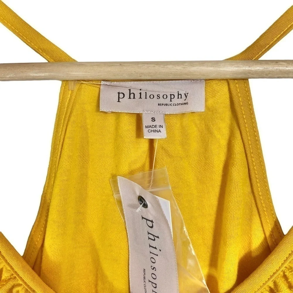 Philosophy Flowy Textured Tank NWT